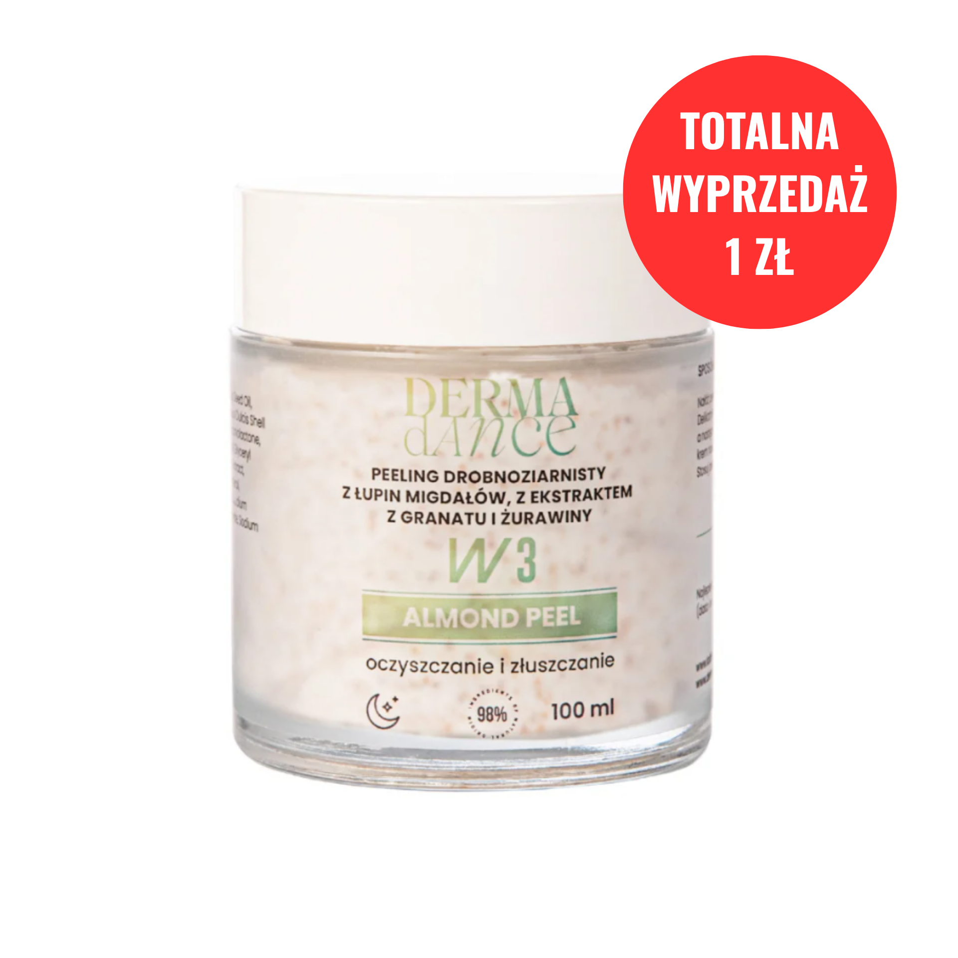 Wyprzedaż peeling migdałowy almond peel